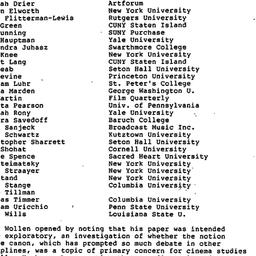 Minutes, 1991-09-26. Cinema...