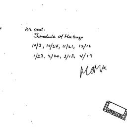 Correspondence, Cinema and ...