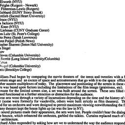 Minutes, 1996-12-12. Cinema...