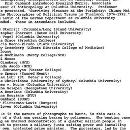 Minutes, 1997-01-23. Cinema...