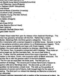 Minutes, 1997-04-17. Cinema...