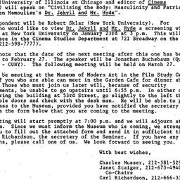 Announcements, 1986-01-08. ...
