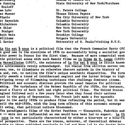Minutes, 1986-02-27. Cinema...