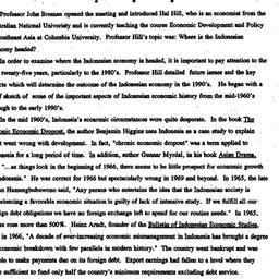 Minutes, 1993-11-03. Southe...