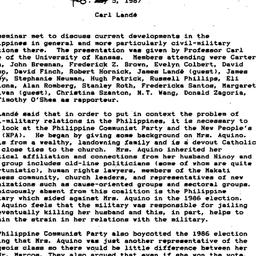 Minutes, 1987-02-05. Southe...