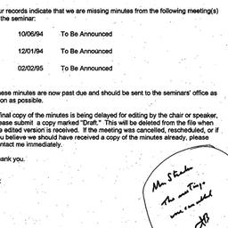 Correspondence, 1995-04-10....
