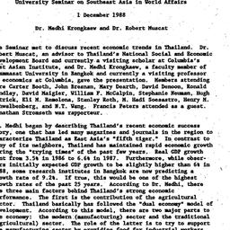 Minutes, 1988-12-01. Southe...