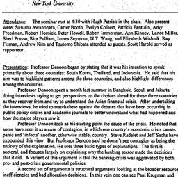 Minutes, 1999-12-02. Southe...