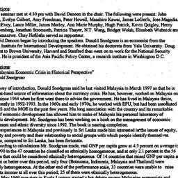 Minutes, 1998-03-05. Southe...