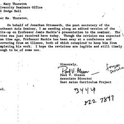 Minutes, 1987-12-03. Southe...