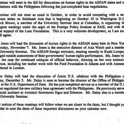 Announcements, 1992-06-31. ...