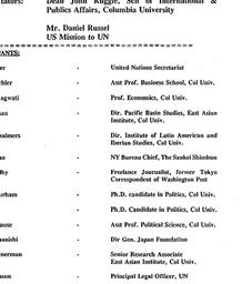 Minutes, 1992-06-30. Japan&...