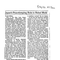 Background paper, 1992-05-1...