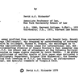 Speaker's paper, 1978-1...
