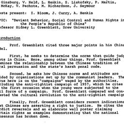 Minutes, 1979-06-27. Human ...
