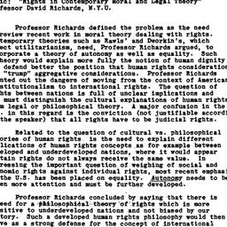 Minutes, 1978-10-05. Human ...