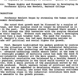 Minutes, 1979-05-15. Human ...