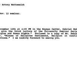 Correspondence, 1990-11-12....