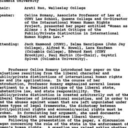 Minutes, 1993-11-22. Human ...