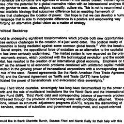 Speaker's paper, 1994-0...