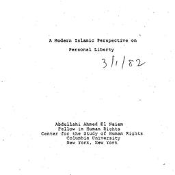 Speaker's paper, 1982-0...