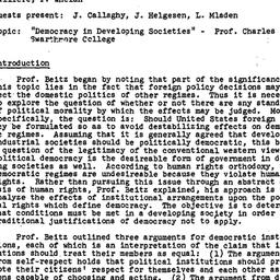 Minutes, 1981-09-22. Human ...