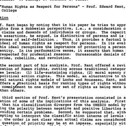 Minutes, 1981-12-01. Human ...