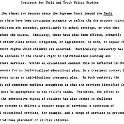 Speaker's paper, 1984-0...