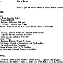 Minutes, 1995-03-20. Human ...