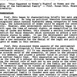 Minutes, 1981-04-26. Human ...
