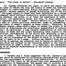 Minutes, 1981-02-10. Human ...