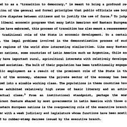 Speaker's paper, 1992-1...