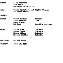 Minutes, 1993-04-12. Human ...