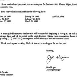 Correspondence, 1998-06-09....
