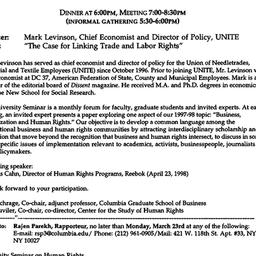 Announcements, 1998-03-26. ...