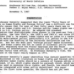 Minutes, 1987-11-29. Human ...