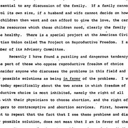 Speaker's paper, 1980-0...