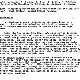 Minutes, 1982-10-22. Human ...