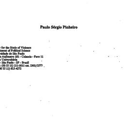 Speaker's paper, 1992-0...