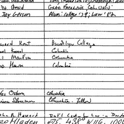 Handouts, 1985-09-23. Human...