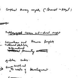Correspondence, Human Right...