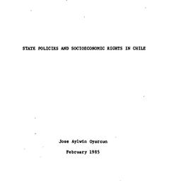 Speaker's paper, 1985-0...
