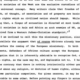 Speaker's paper, 1985-0...