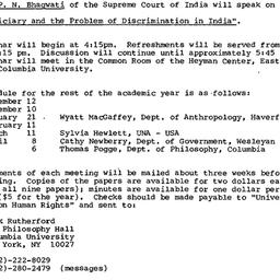 Announcements, 1984-09-12. ...