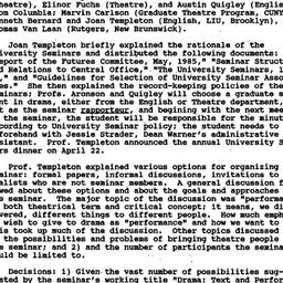 Minutes, 1992-02-13. Drama:...
