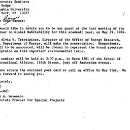 Correspondence, 1984-04-19....