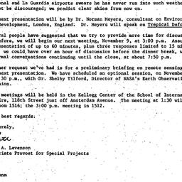 Announcements, 1983-10-14. ...