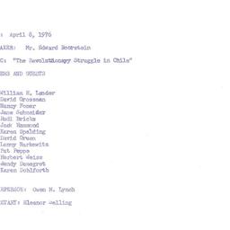 Minutes, 1976-04-08. Develo...