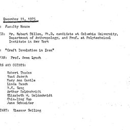 Minutes, 1975-12-11. Develo...