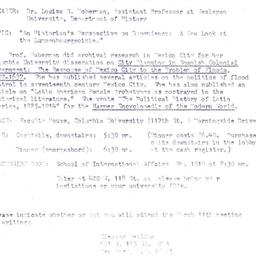Announcements, 1976-03-11. ...